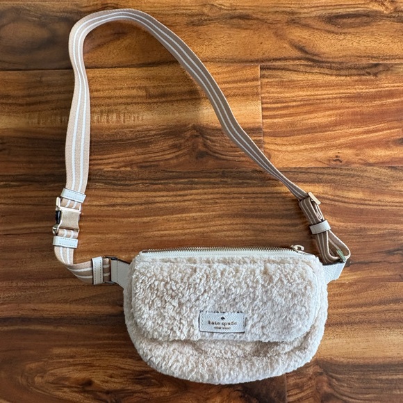NEW Kate Spade Rosie Fur Belt Bag Purse Cream Sherpa
Crossbody - Picture 7 of 16